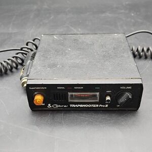VTG Cobra Trapshooter Pro II RD-4100 Supereterodyne‎ Radar Detector Untested
